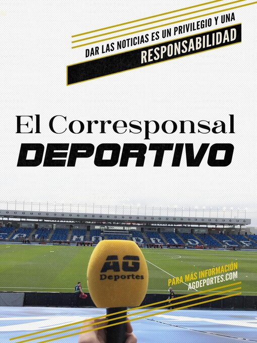 Title details for El Corresponsal Deportivo by Dr. Paulo Morocho - Available